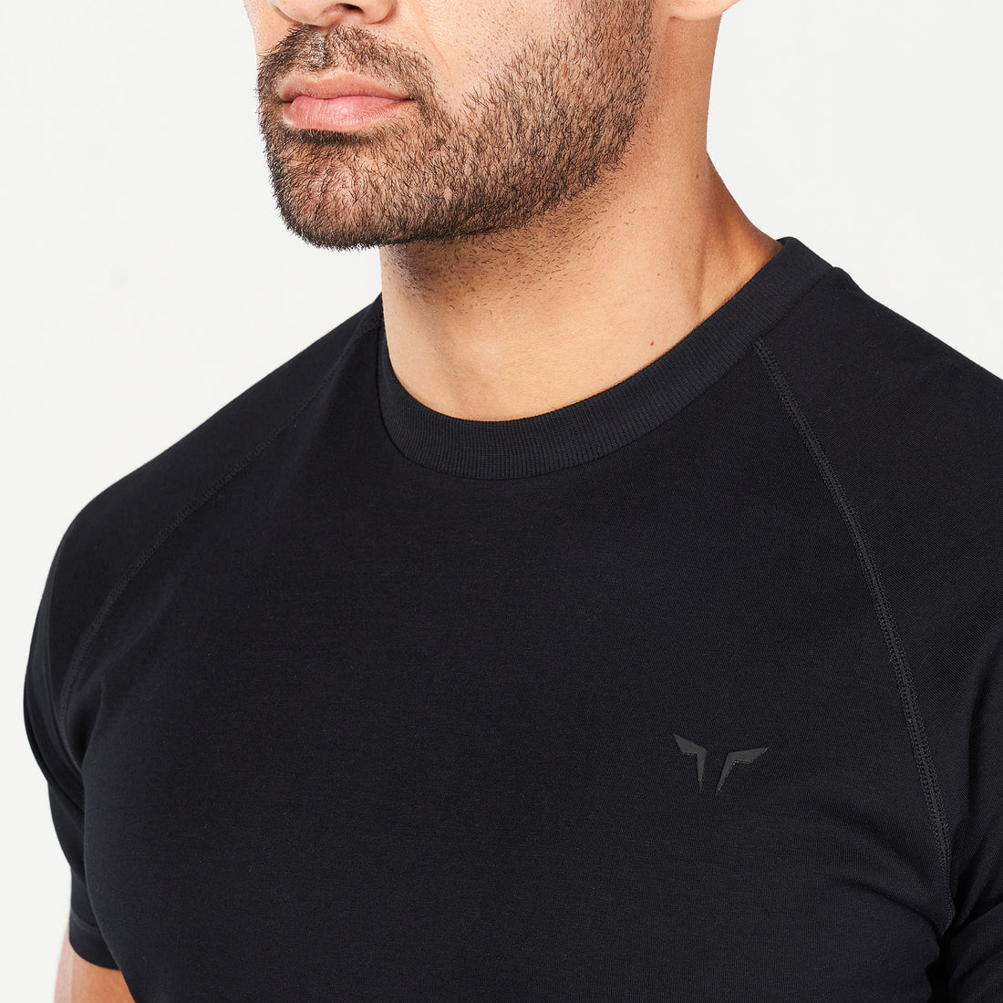 Golden Era Raglan Muscle Tee - Black